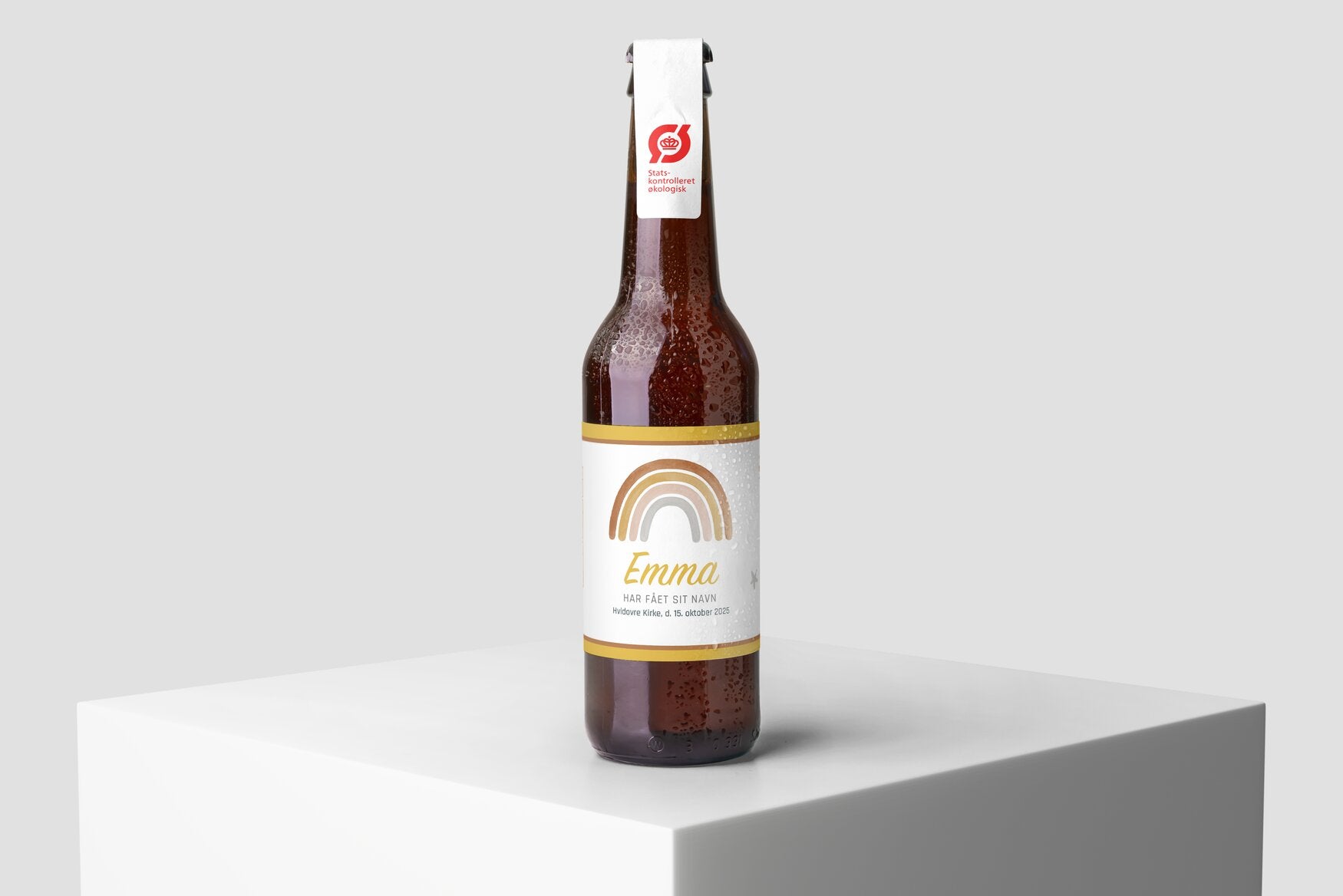 Barnedåb og navngivning - Øl med navn - solskin