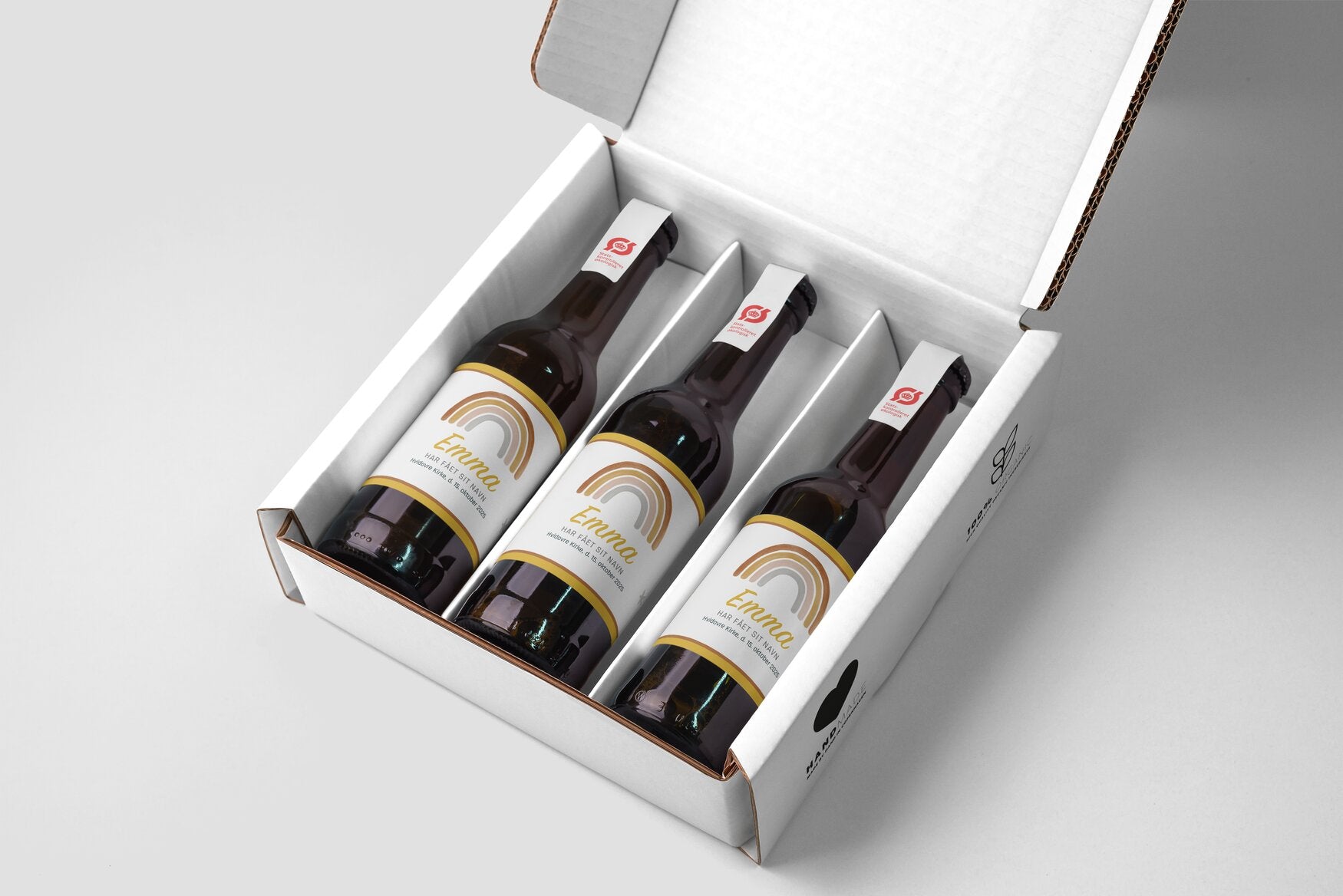 Barnedåb og navngivning - Øl med navn - solskin