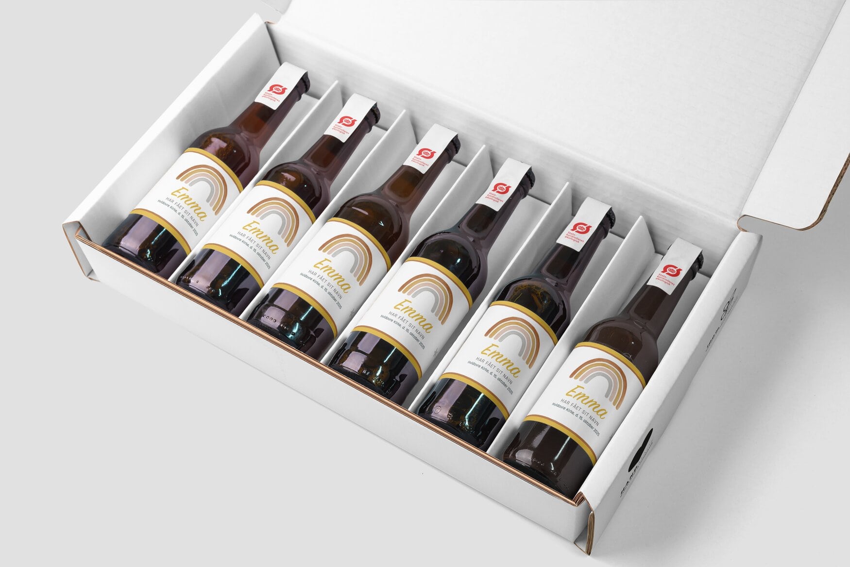 Barnedåb og navngivning - Øl med navn - solskin