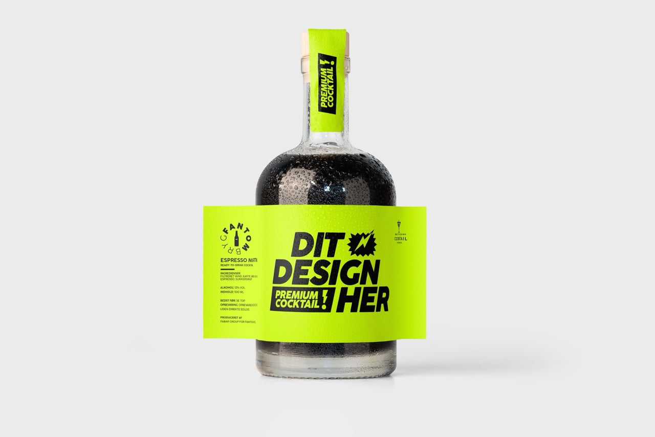 Design din egen cocktail - Færdigblandet (500 ml)