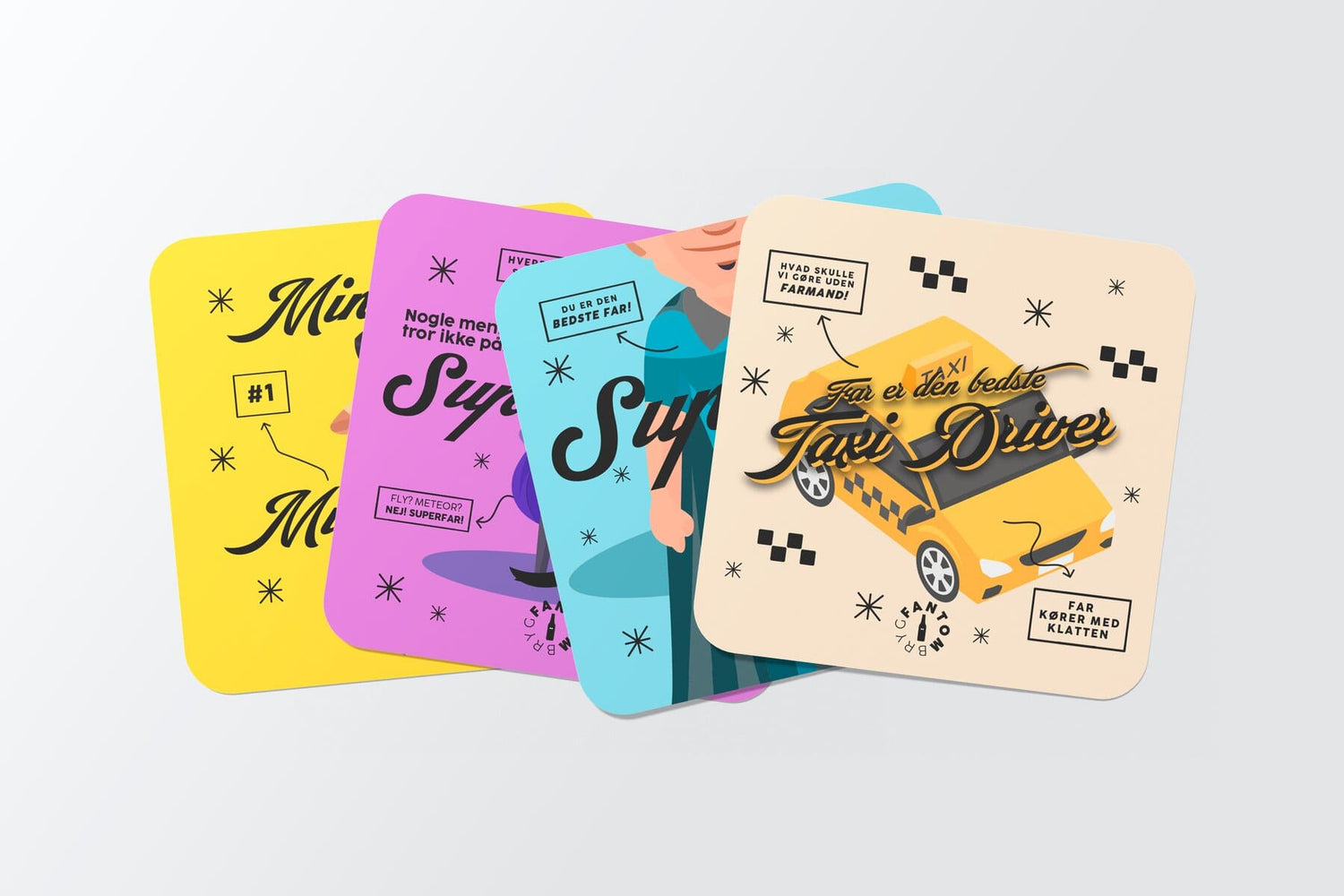 Fars Dag - SUPERFAR Sticker set