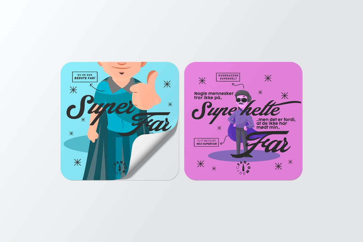 Fars Dag - SUPERFAR Sticker set