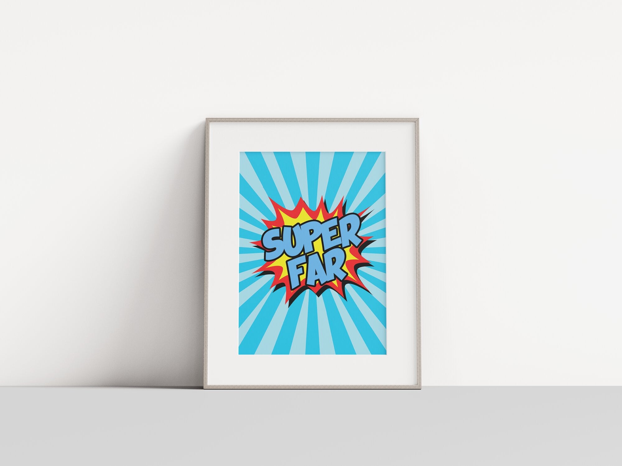 Fars Dag plakat - SUPER FAR