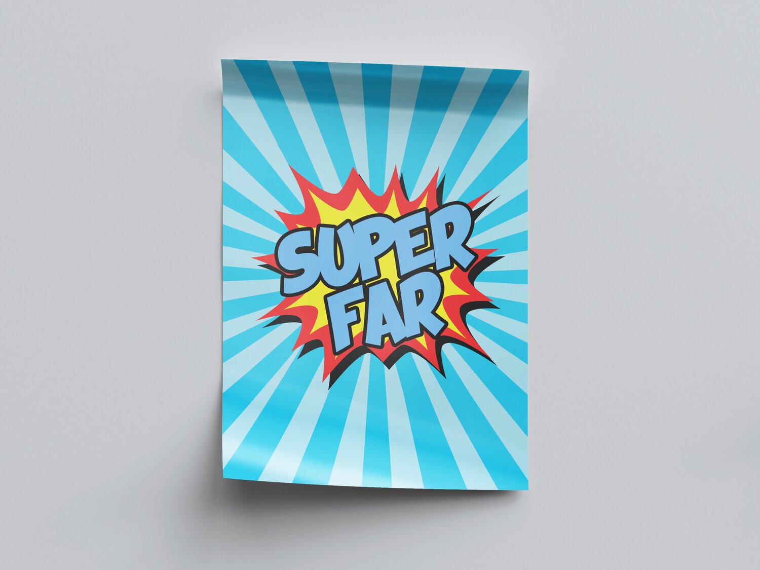 Fars Dag plakat - SUPER FAR