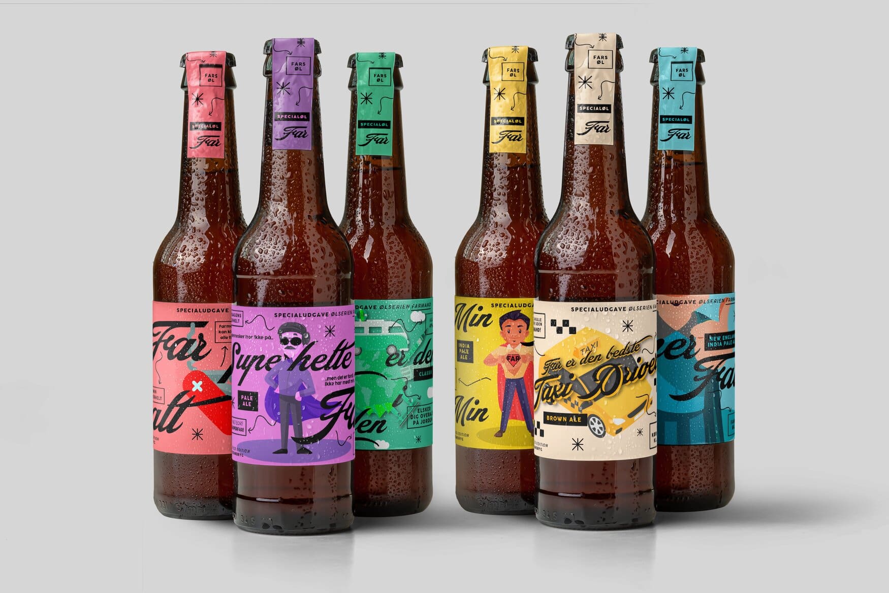 Fars Dag - SUPERFAR Sticker set