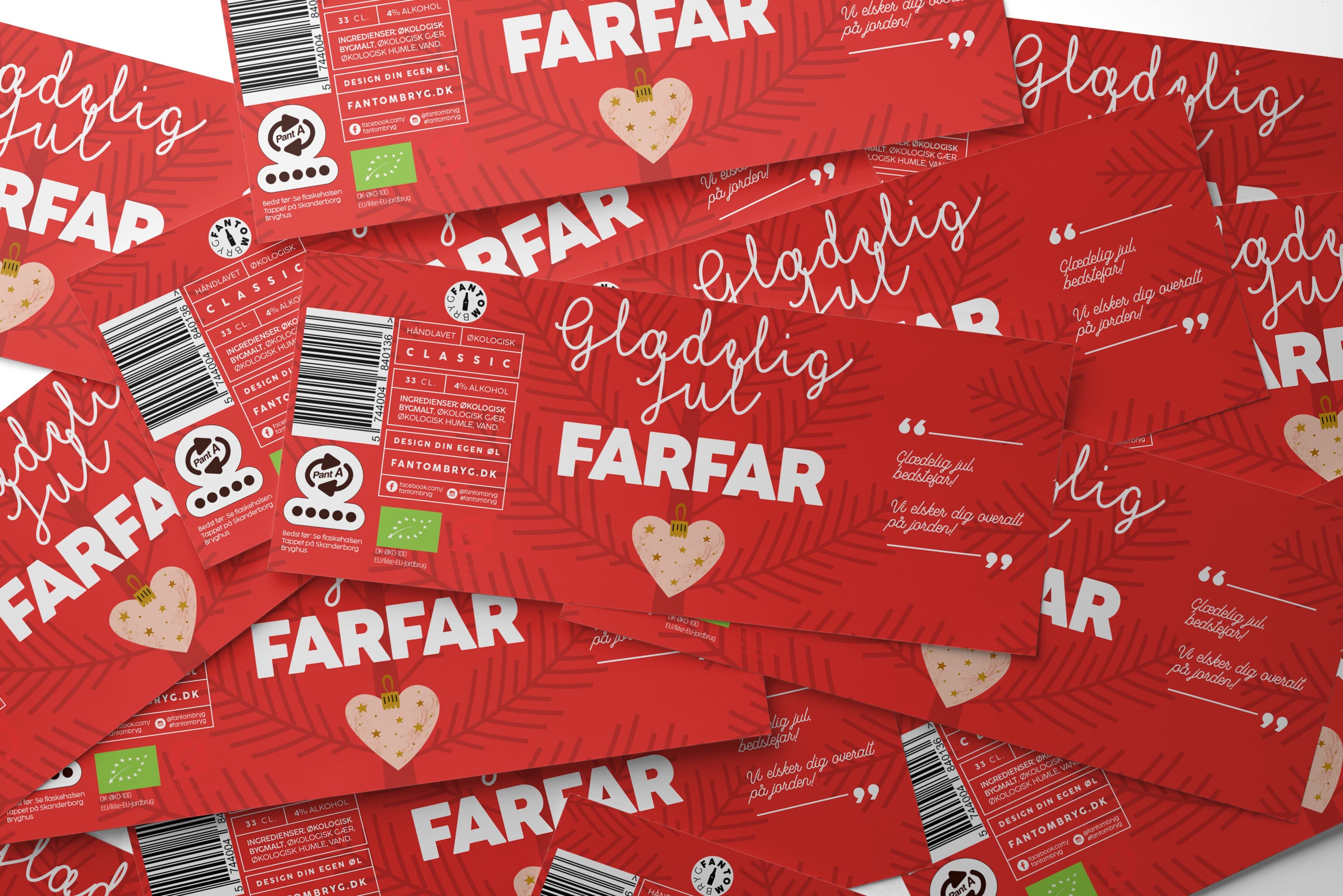 Glædelig Jul Morfar/Farfar/Bedstefar