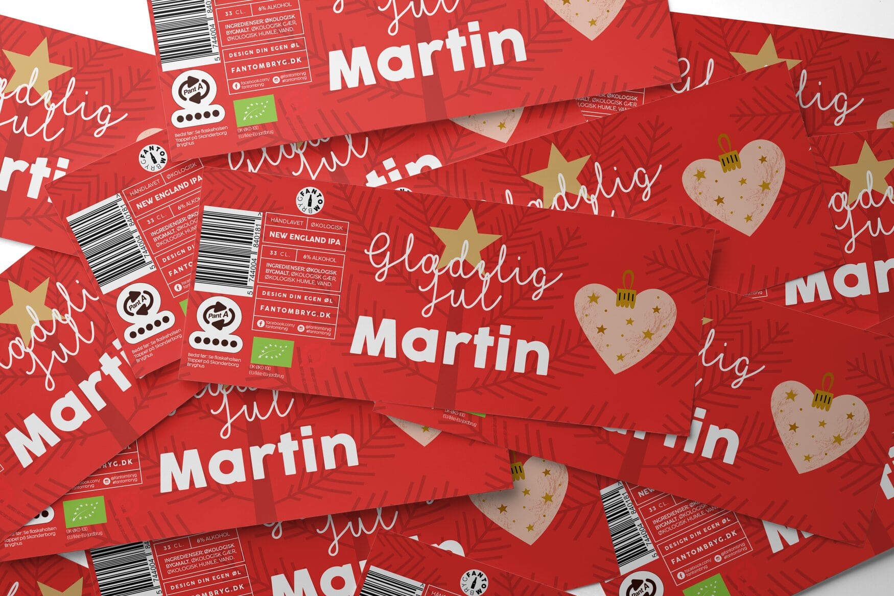 Glædelig Jul "Valgfrit navn"