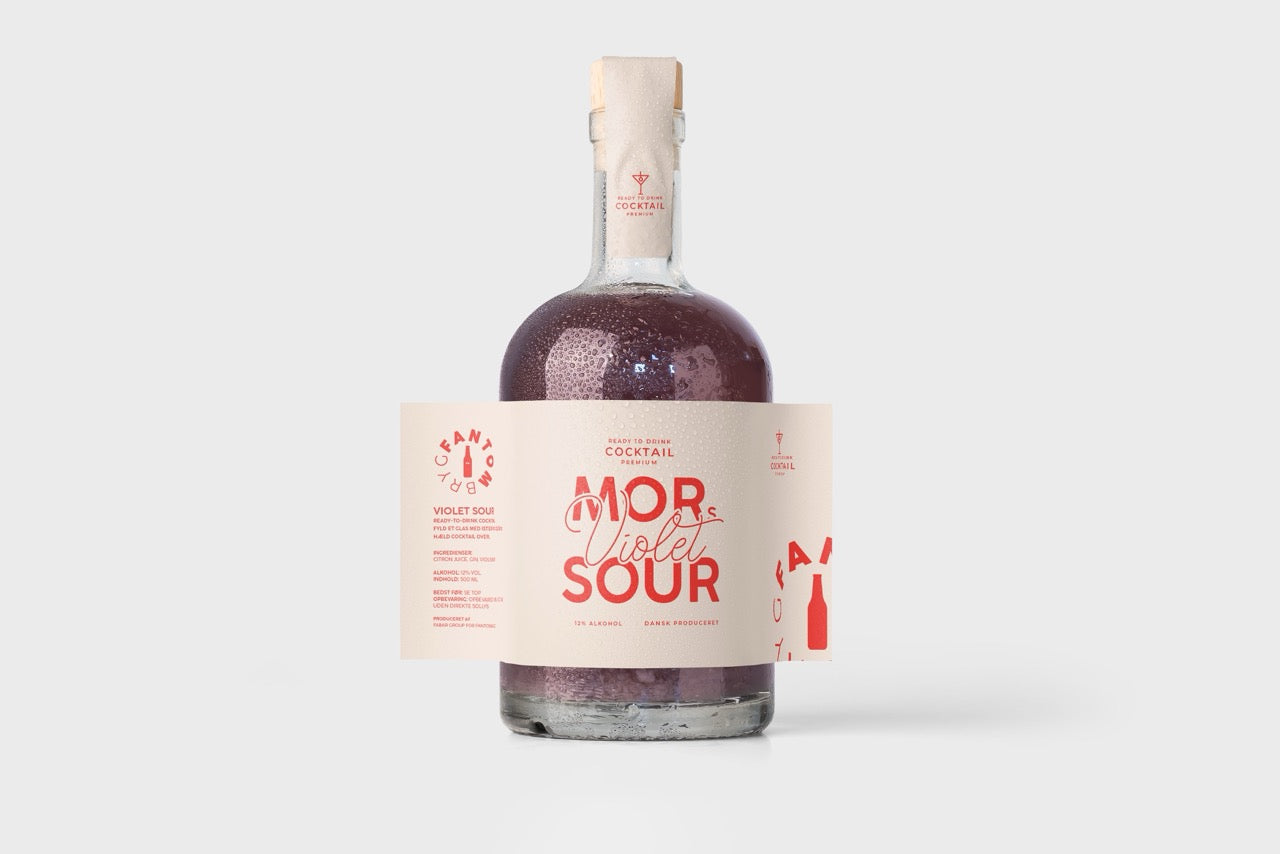 Mors Violet Sour - færdigblandet cocktail (500 ml)