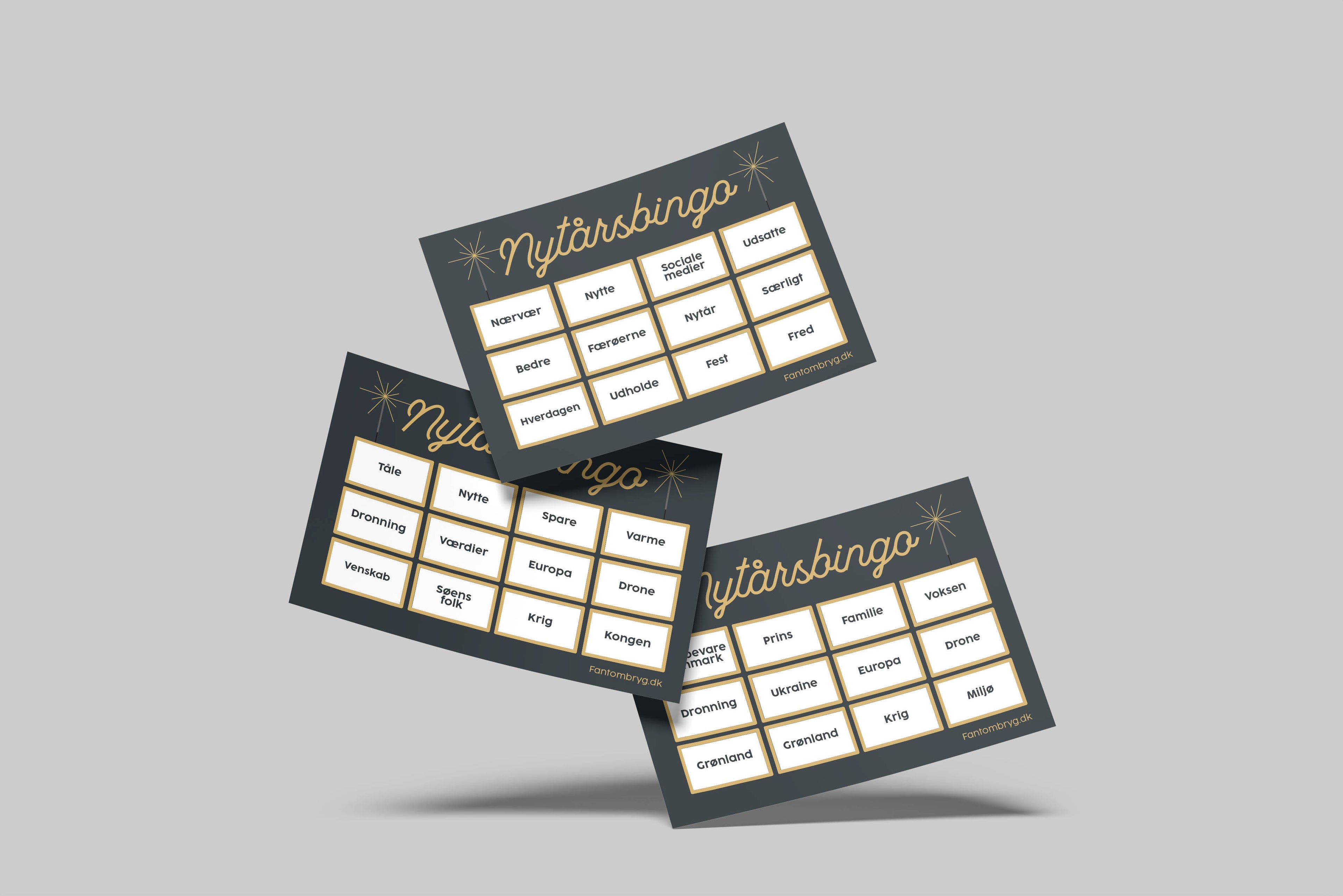 Nytårskassen med bingoplader