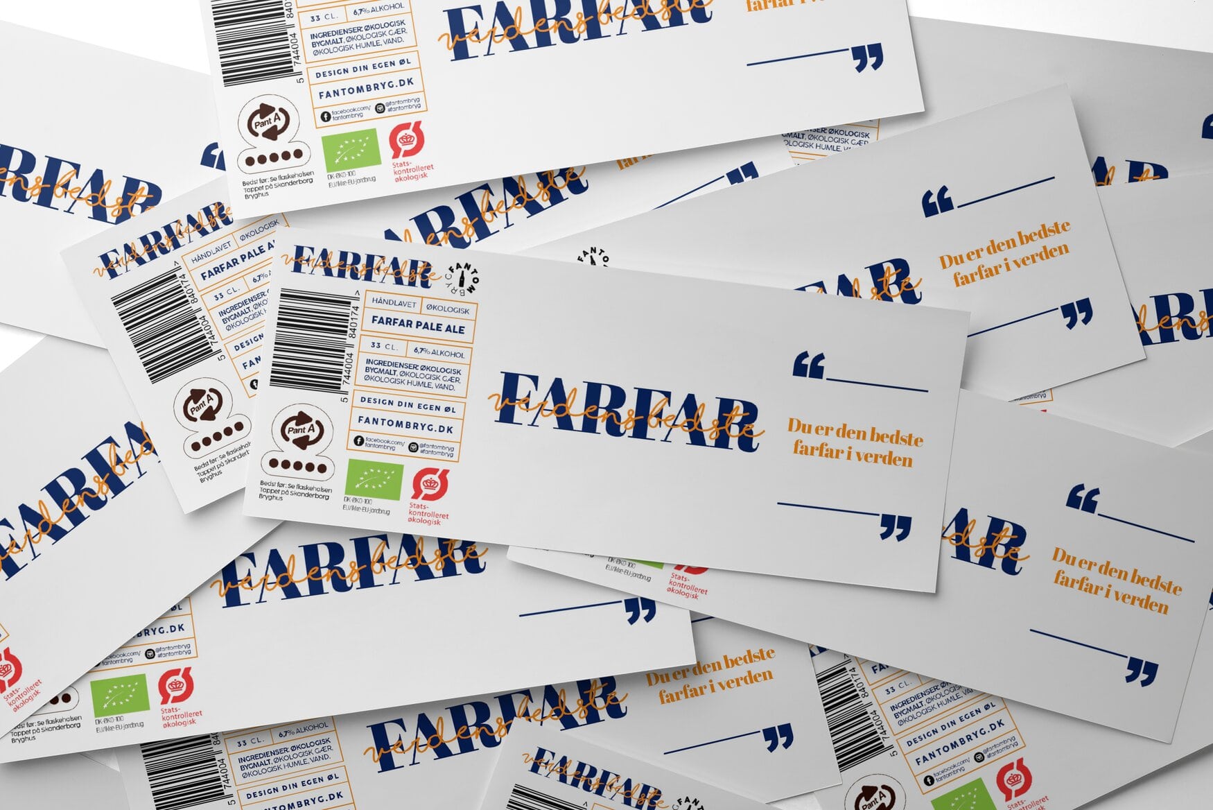 Til verdens bedste Morfar / Farfar