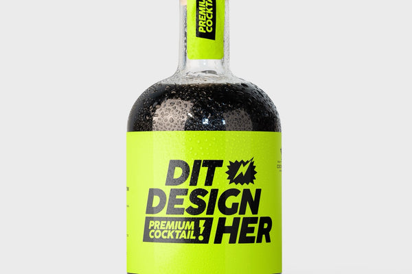 Design din egen cocktail - færdigblandet (500 ml) - dark tai