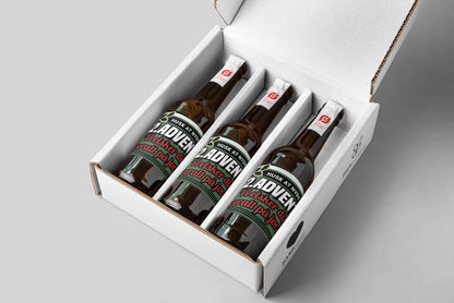 Personlig øl adventskalender - 12 unikke øl med billede &amp; tekst