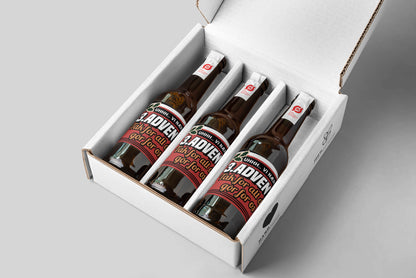 Personlig øl adventskalender - 12 unikke øl med billede &amp; tekst