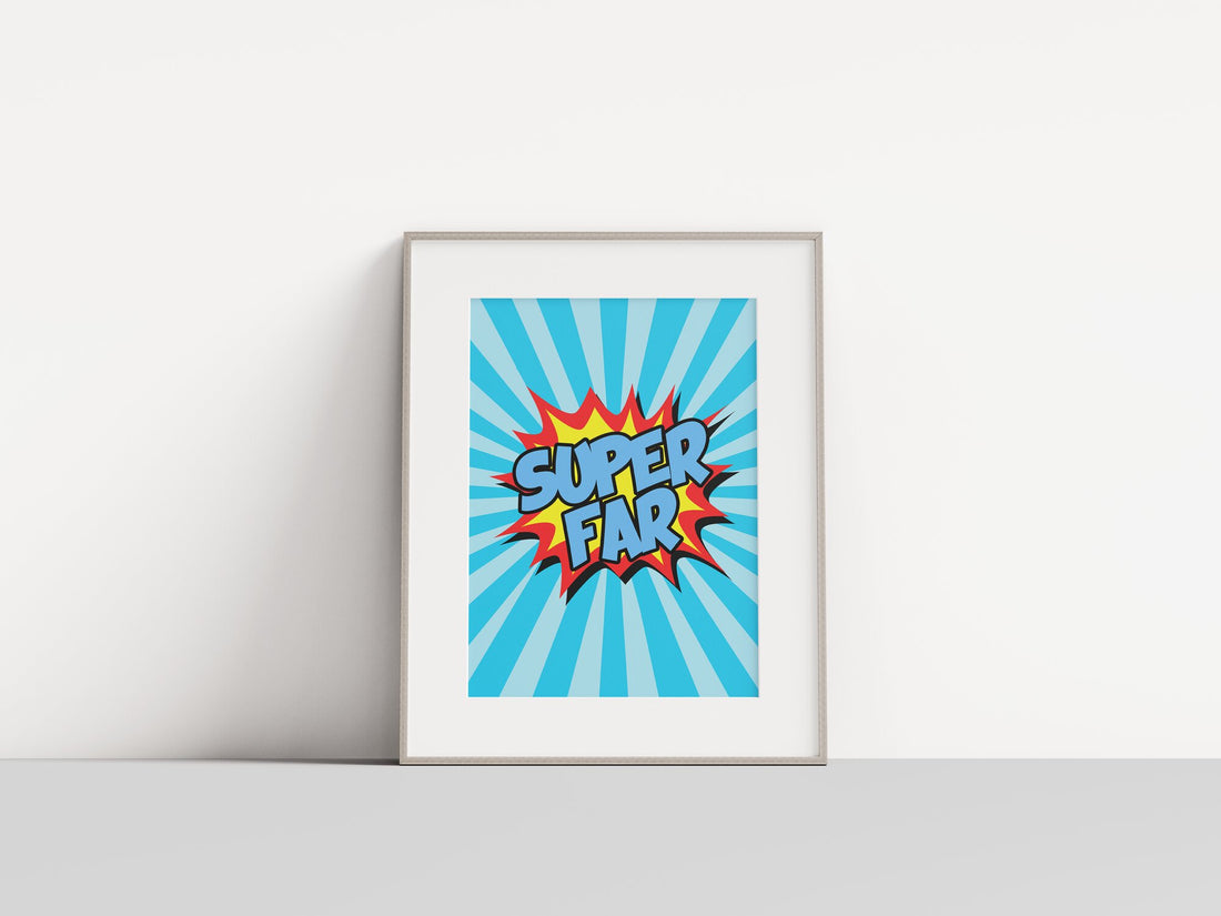 Fars Dag plakat - SUPER FAR