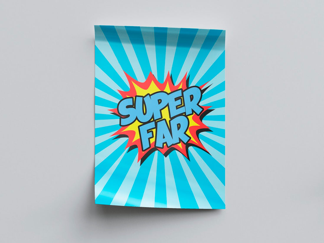 Fars Dag plakat - SUPER FAR