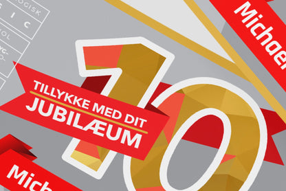 Personlige jubilæumsøl - klassisk