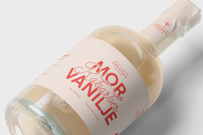 Mors Rabarber/Vanilje - færdigblandet cocktail (500 ml)