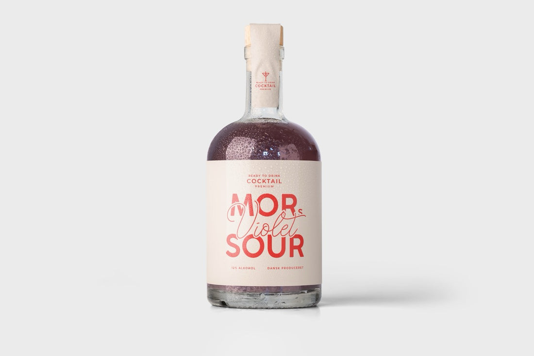 Mors Violet Sour - færdigblandet cocktail (500 ml)