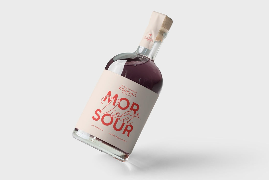 Mors Violet Sour - færdigblandet cocktail (500 ml)