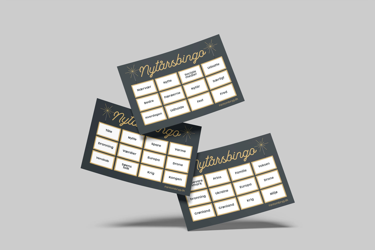 Nytårskassen med bingoplader