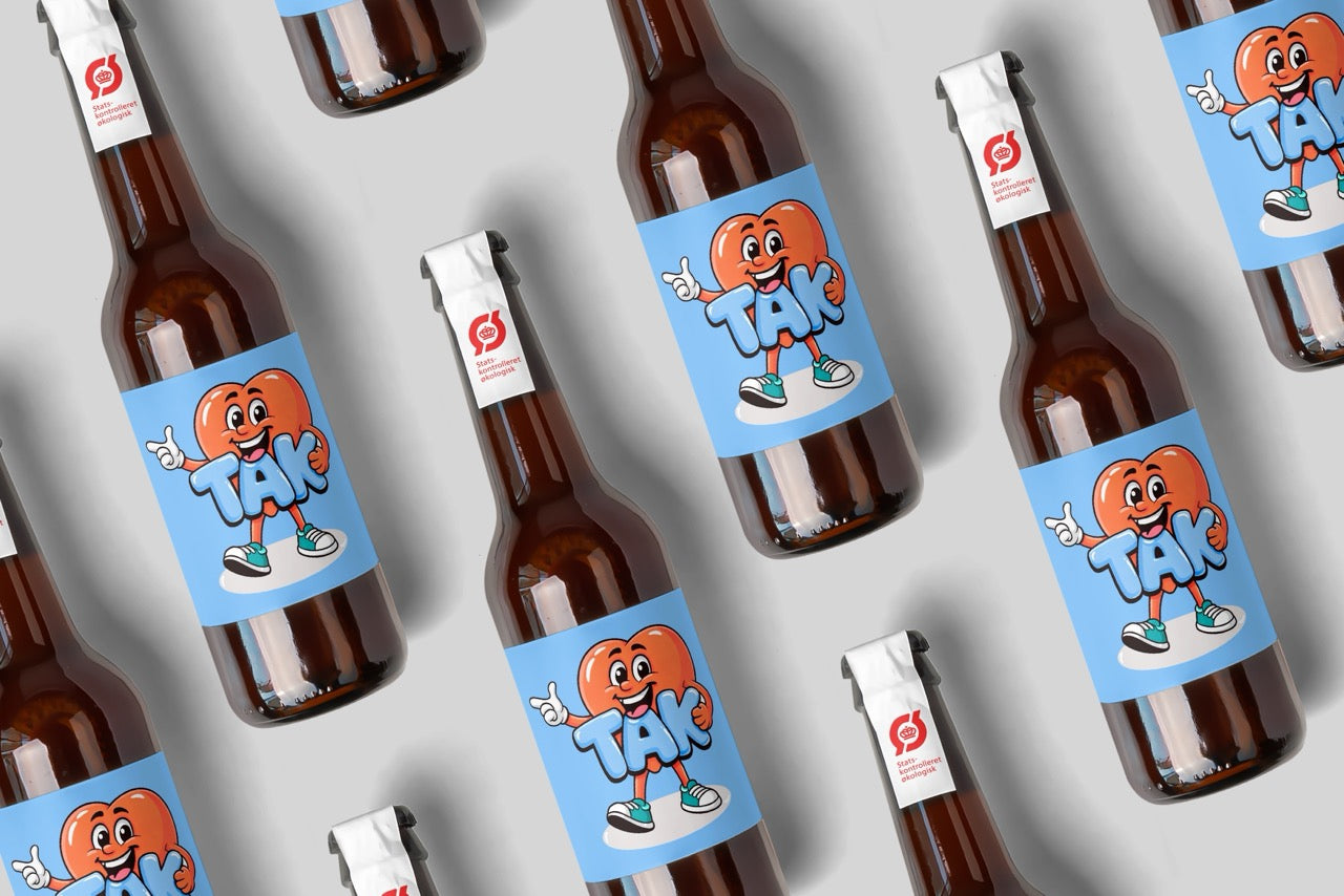 "TAK" ølgave - med personlig hilsen