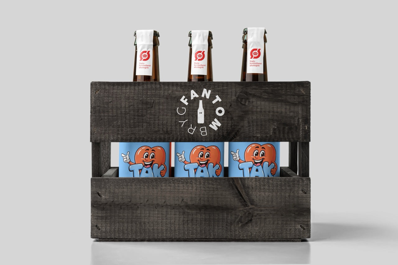 "TAK" ølgave - med personlig hilsen